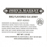BBQ Flavored Elk Jerky BBQ Flavored Elk Jerky