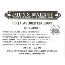 BBQ Flavored Elk Jerky