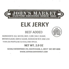 Elk Jerky